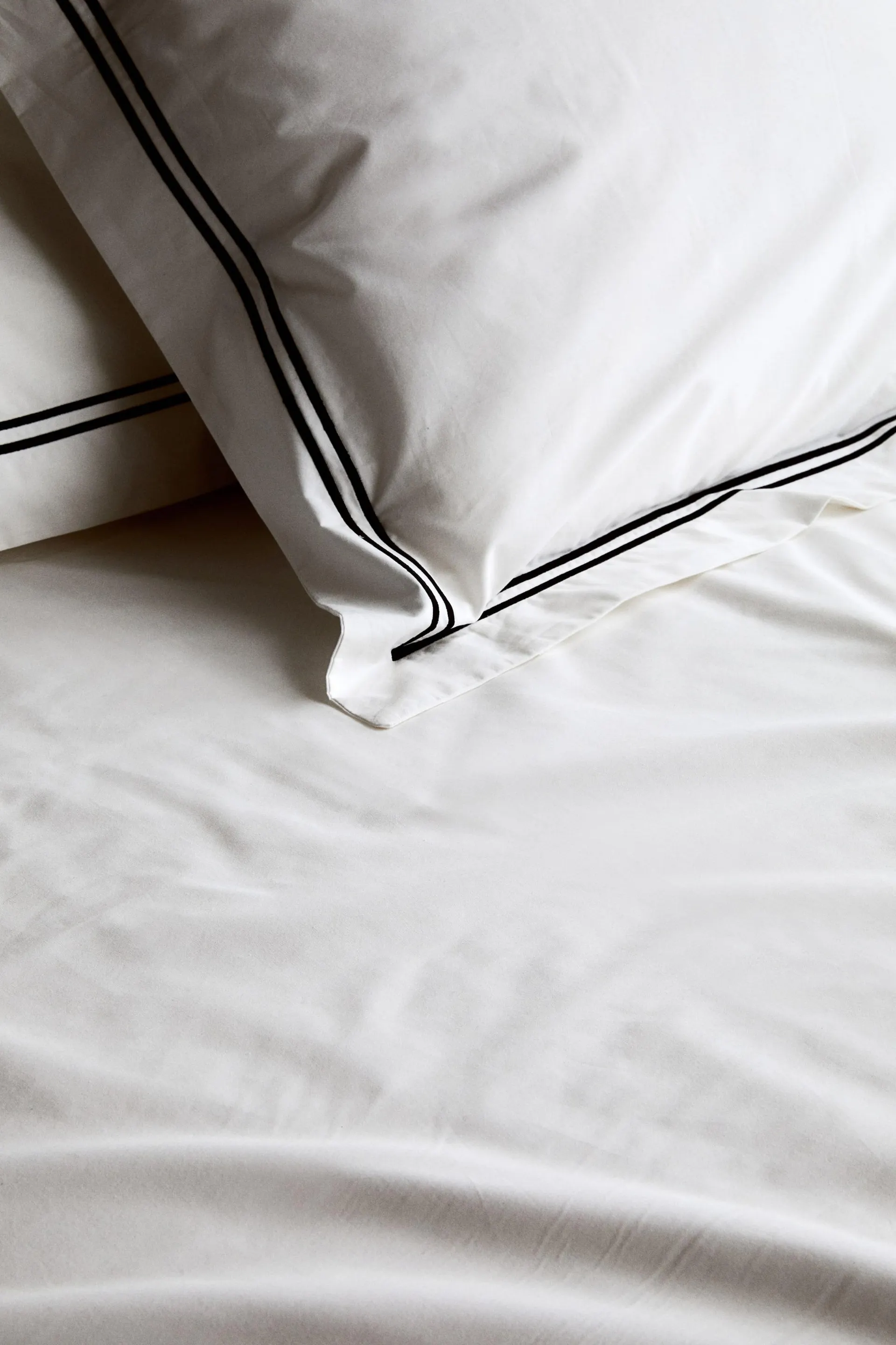 Sábana encimera en percal de algodón