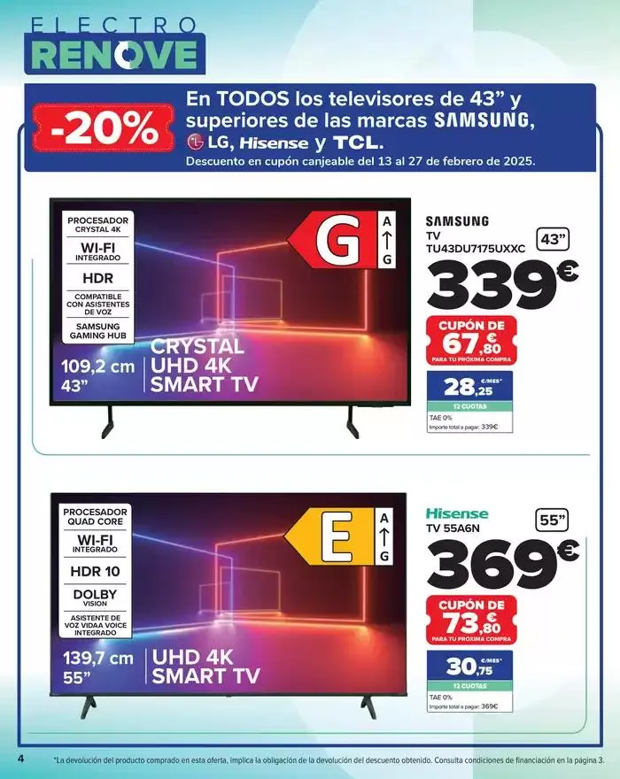 Catálogo de ELECTRO RENOVE 29 de enero al 12 de febrero 2025 - Página 4