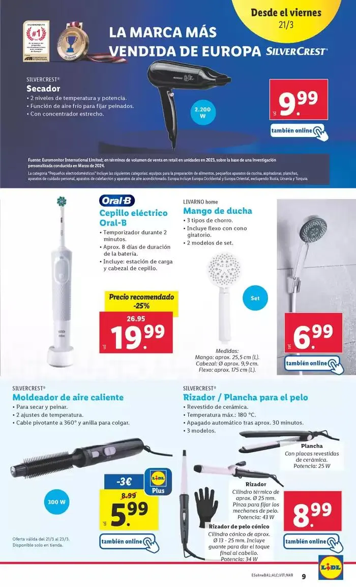 Catálogo de № 1 PRECIO - Ofertas válidas del 17/03 al 23/03 17 de marzo al 23 de marzo 2025 - Página 56
