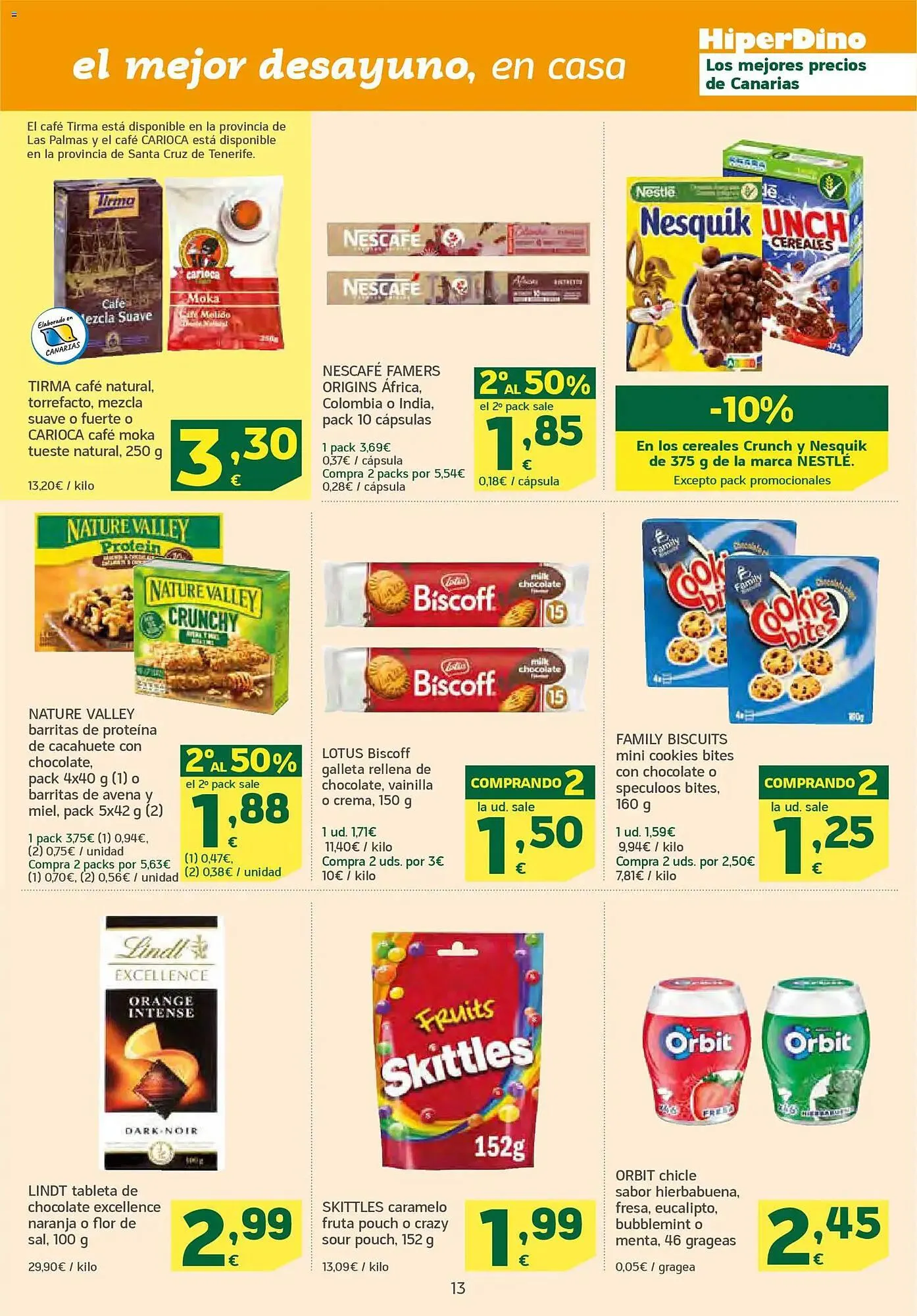 Catálogo de Folleto HiperDino 24 de febrero al 9 de marzo 2026 - Página 13