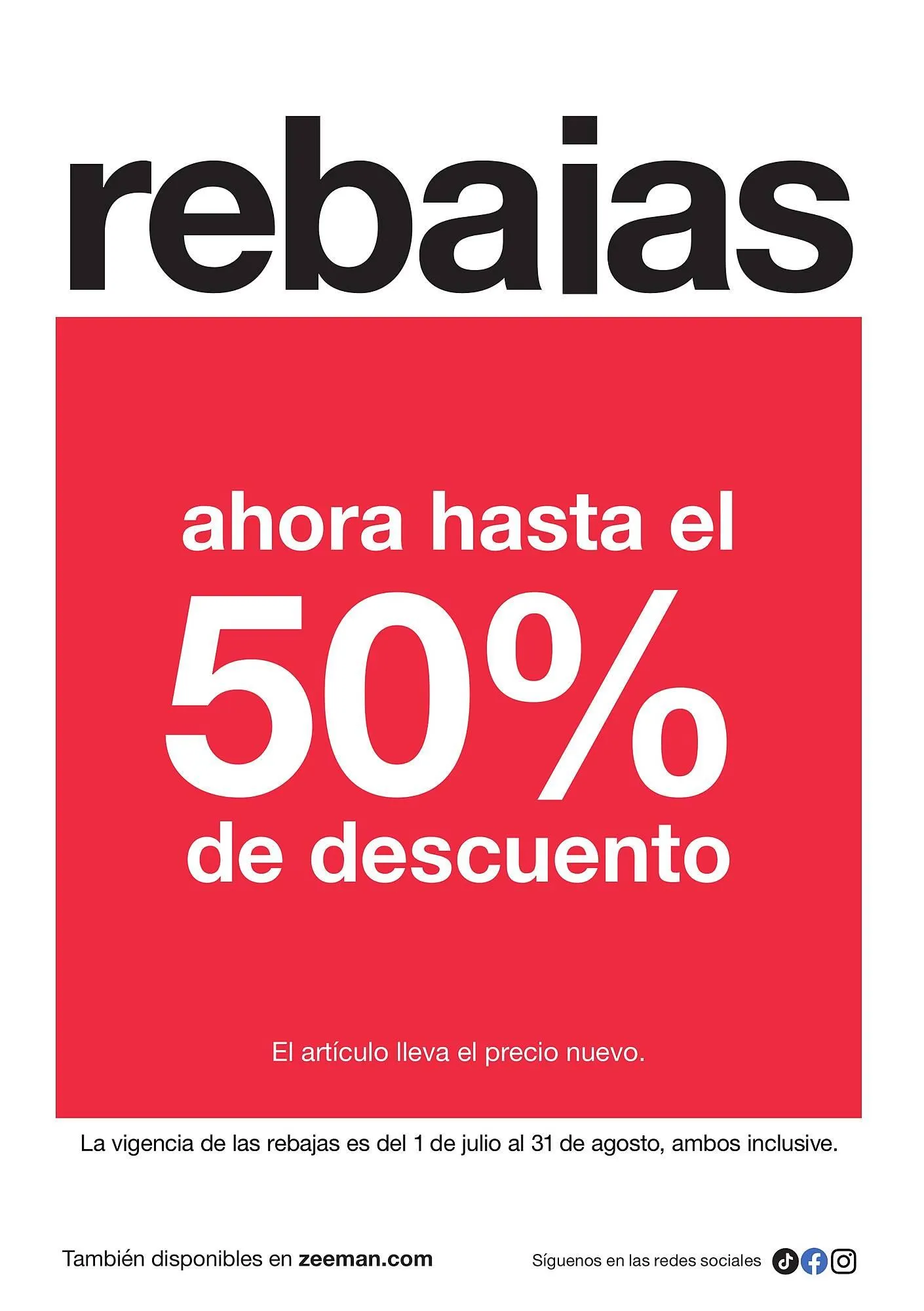 Catálogo de Folleto Zeeman 26 de julio al 8 de agosto 2025 - Página 10