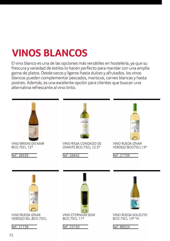 Catálogo de Nuestra selección de hostelería 1 de marzo al 30 de abril 2025 - Página 72
