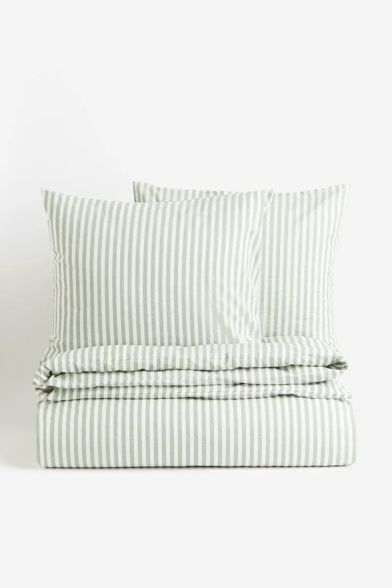 Conjunto de funda nórdica doble de algodón