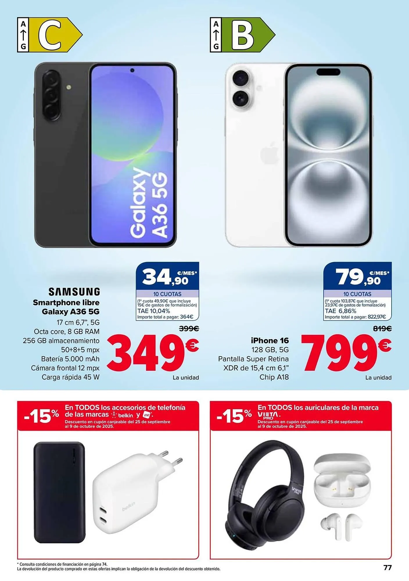 Catálogo de Folleto Carrefour 11 de septiembre al 24 de septiembre 2025 - Página 77