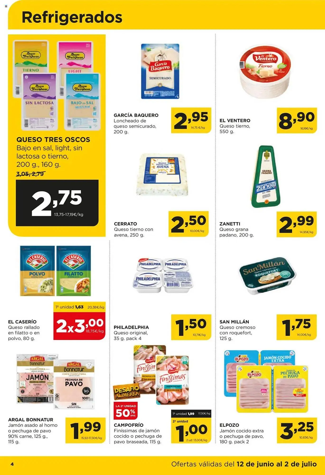 Catálogo de Folleto Alimerka 12 de junio al 2 de julio 2025 - Página 4