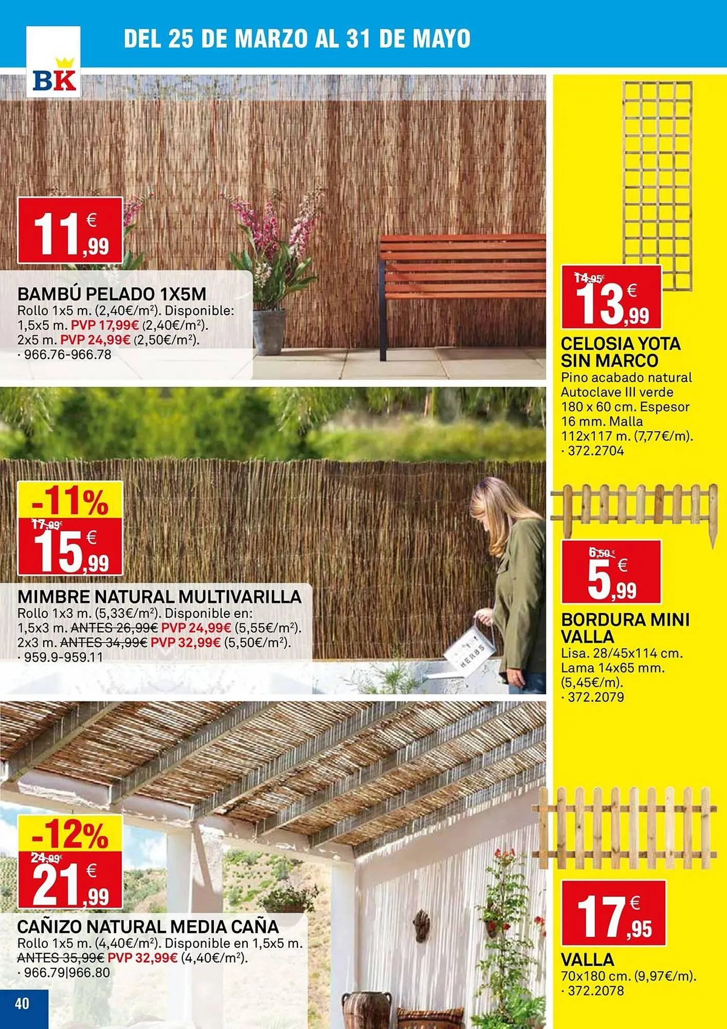 Catálogo de Catálogo Bricoking 25 de marzo al 31 de mayo 2026 - Página 40