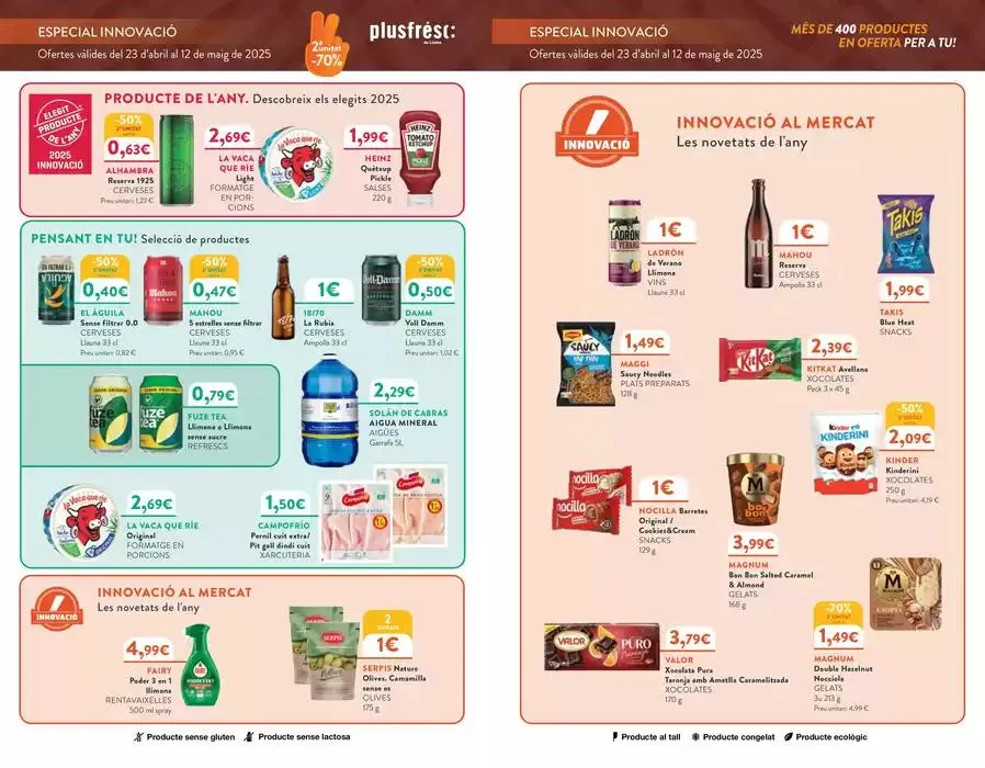 Catálogo de Més de 400 productes en oferta per a tu! 23 de abril al 12 de mayo 2025 - Página 7