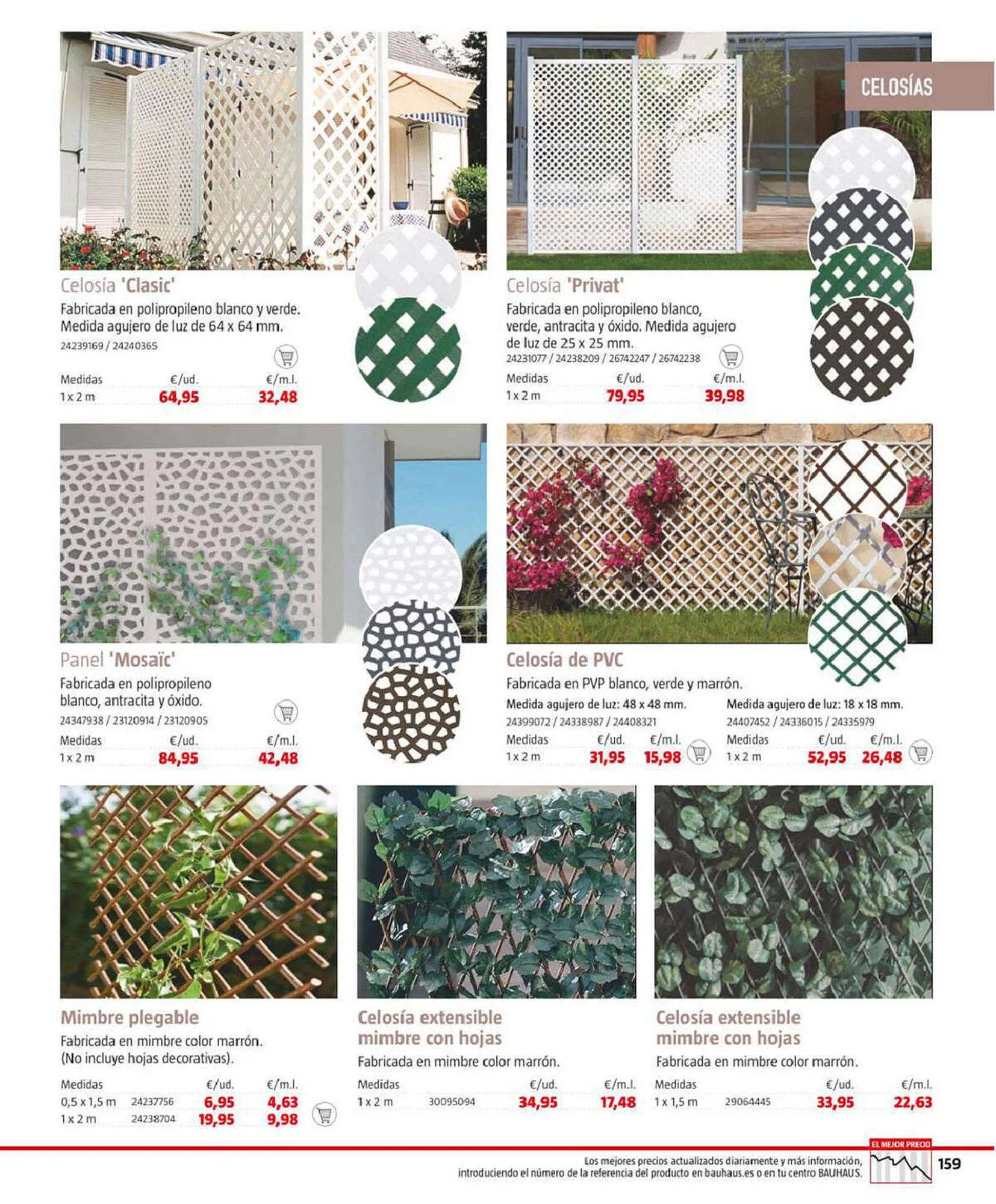 Catálogo de Folleto Bauhaus 7 de marzo al 15 de agosto 2023 - Página 159