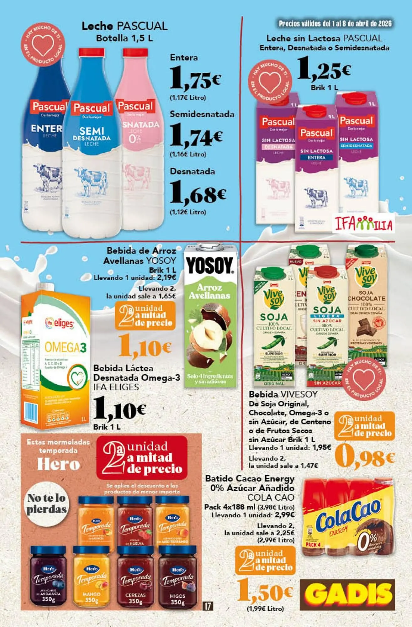 Catálogo de Folleto Gadis 1 de abril al 8 de abril 2026 - Página 17
