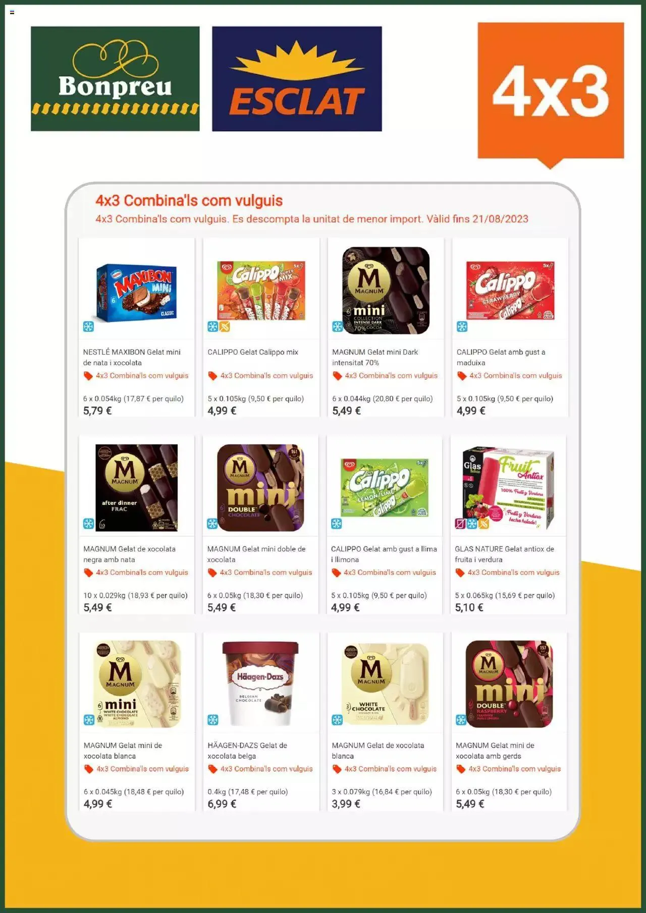 Catálogo de Bonpreu folleto 25 de julio al 21 de agosto 2023 - Página 3