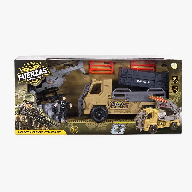SET CAMIÓN MILITAR 2 MODELOS SURTIDOS MOD 2