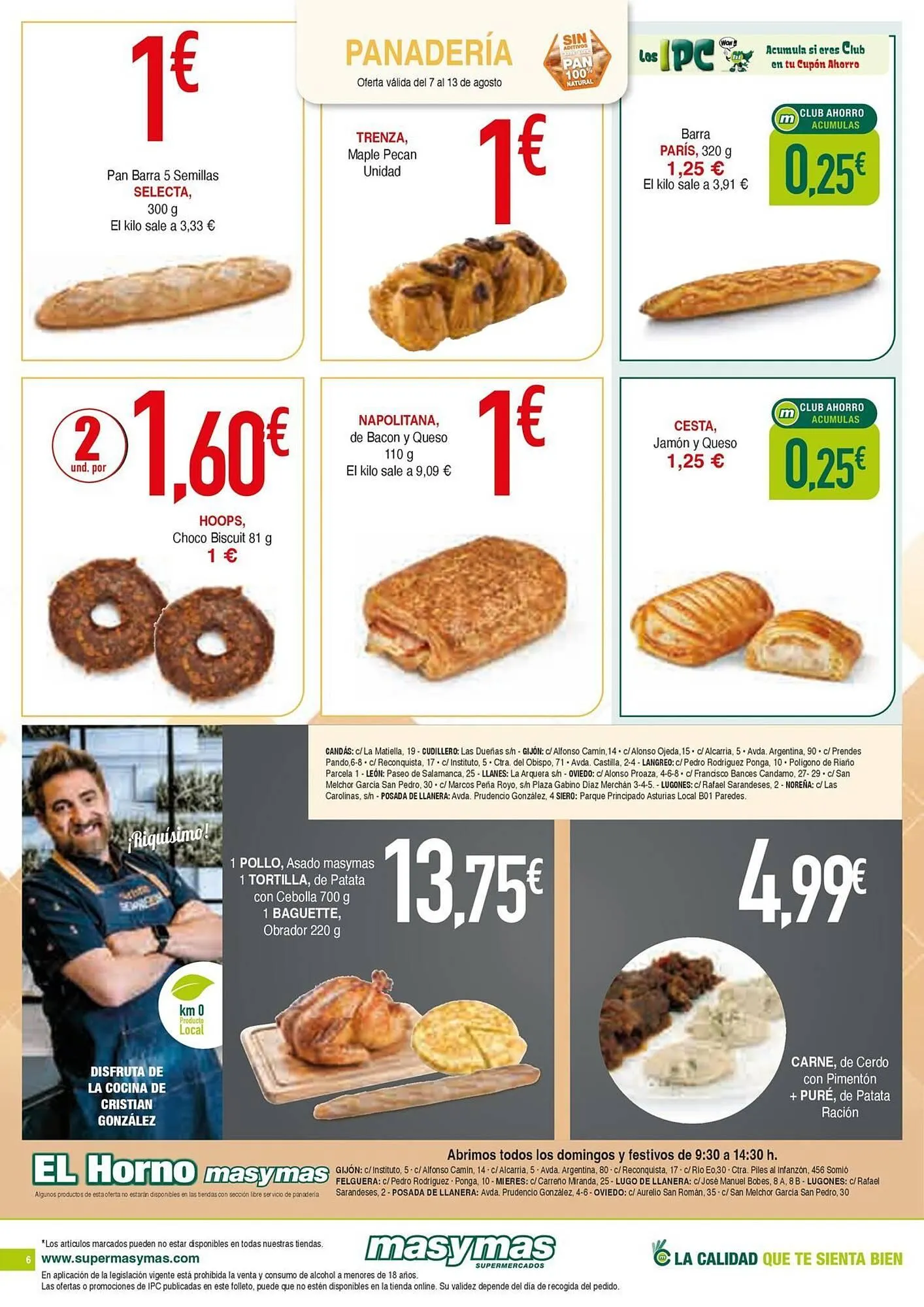 Catálogo de Folleto Masymas 7 de agosto al 13 de agosto 2025 - Página 6