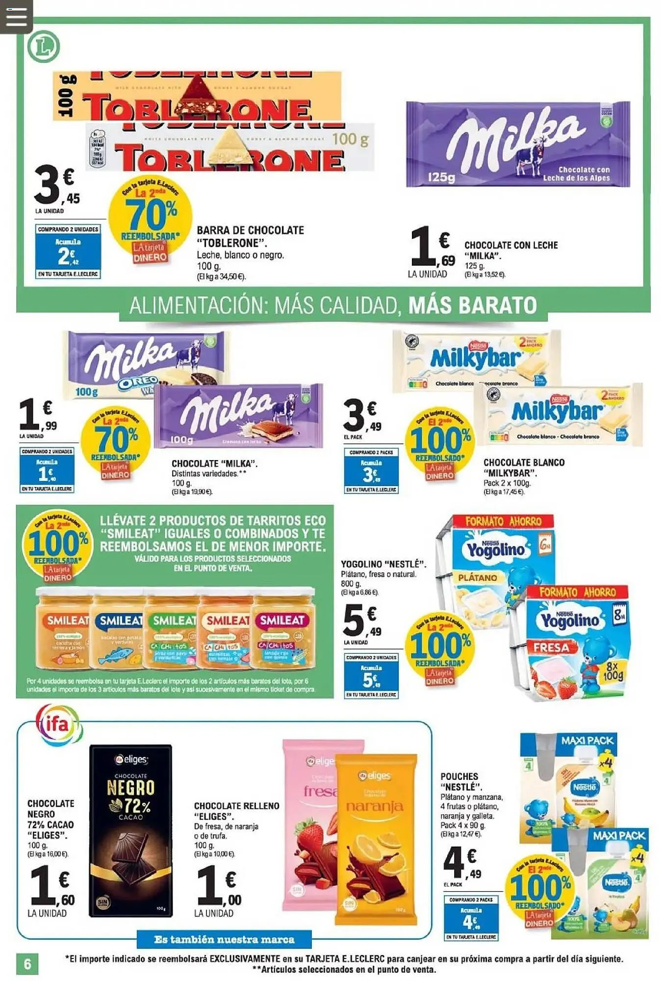 Catálogo de Catálogo E.Leclerc 8 de abril al 19 de abril 2026 - Página 6