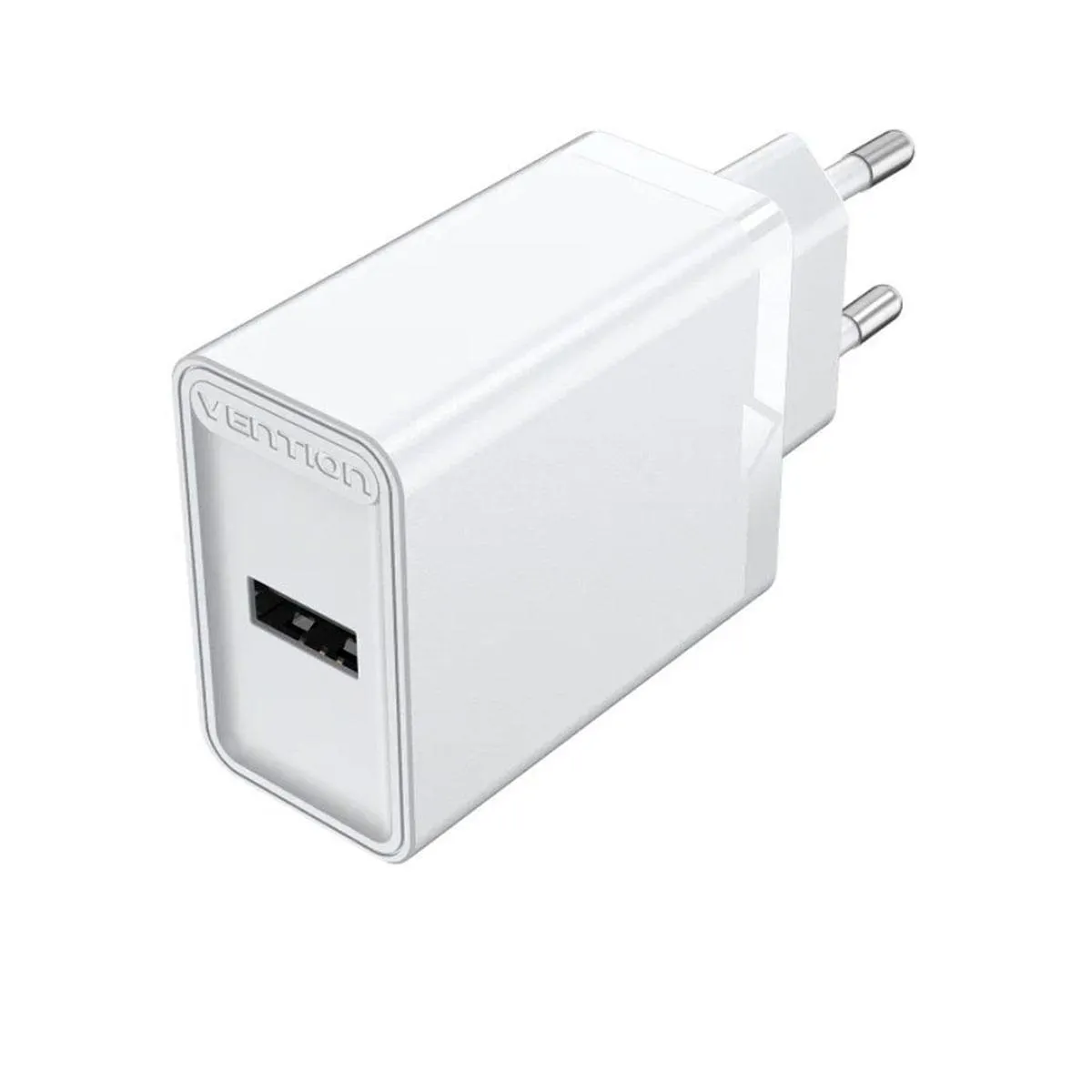 Cargador de pared Vention FAAW0-EU 12W 1 puerto USB blanco