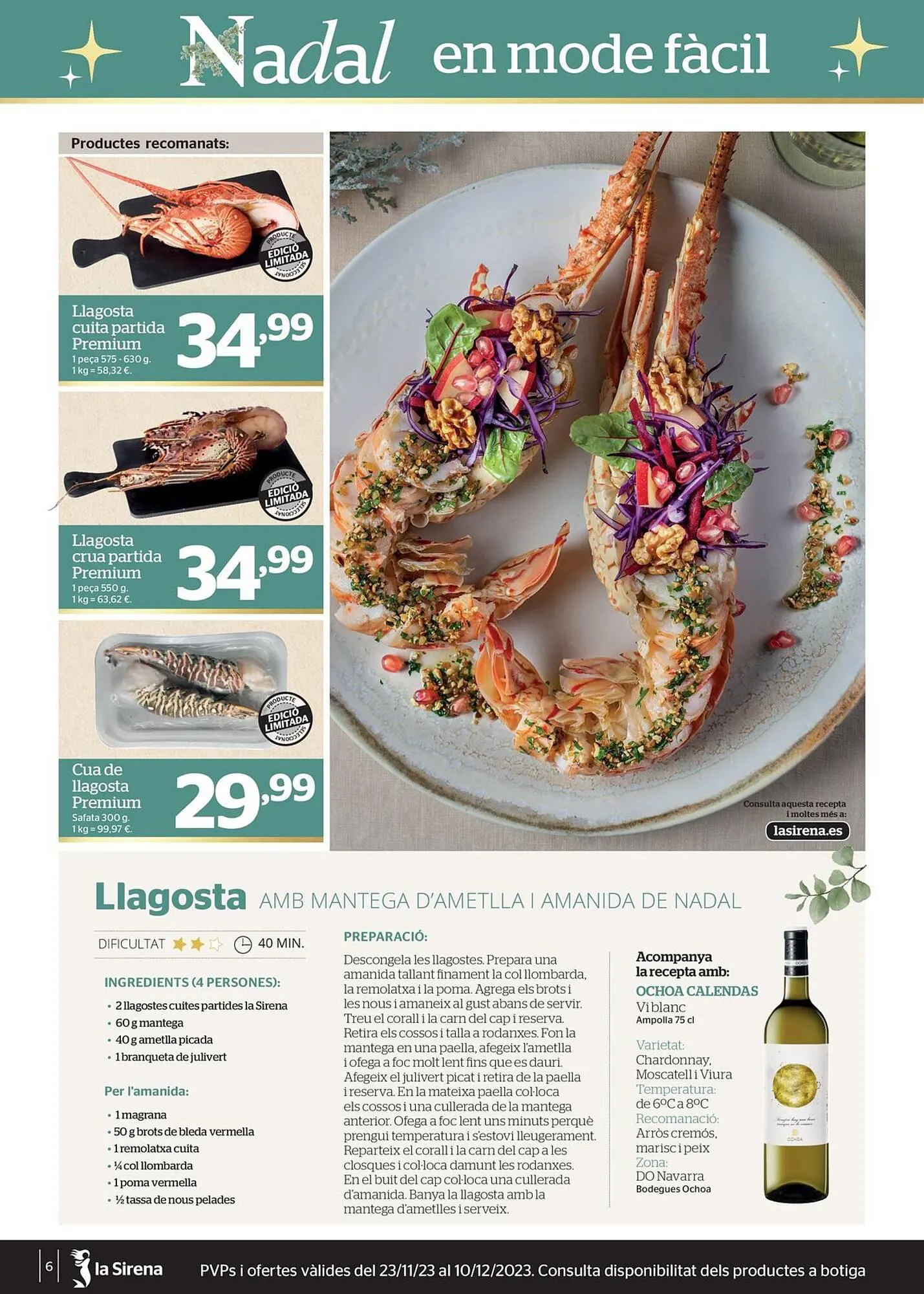 Catálogo de Folleto La Sirena 23 de noviembre al 10 de diciembre 2023 - Página 6