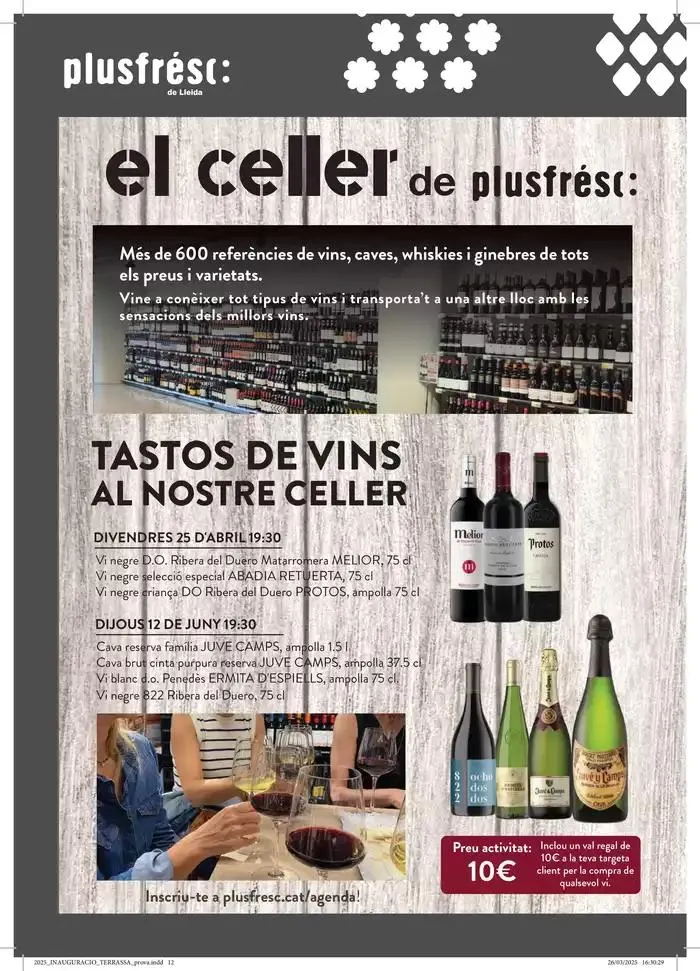 Catálogo de El SÚPER on ho tens tot, amb frescos de MERCAT 1 de abril al 30 de abril 2025 - Página 12