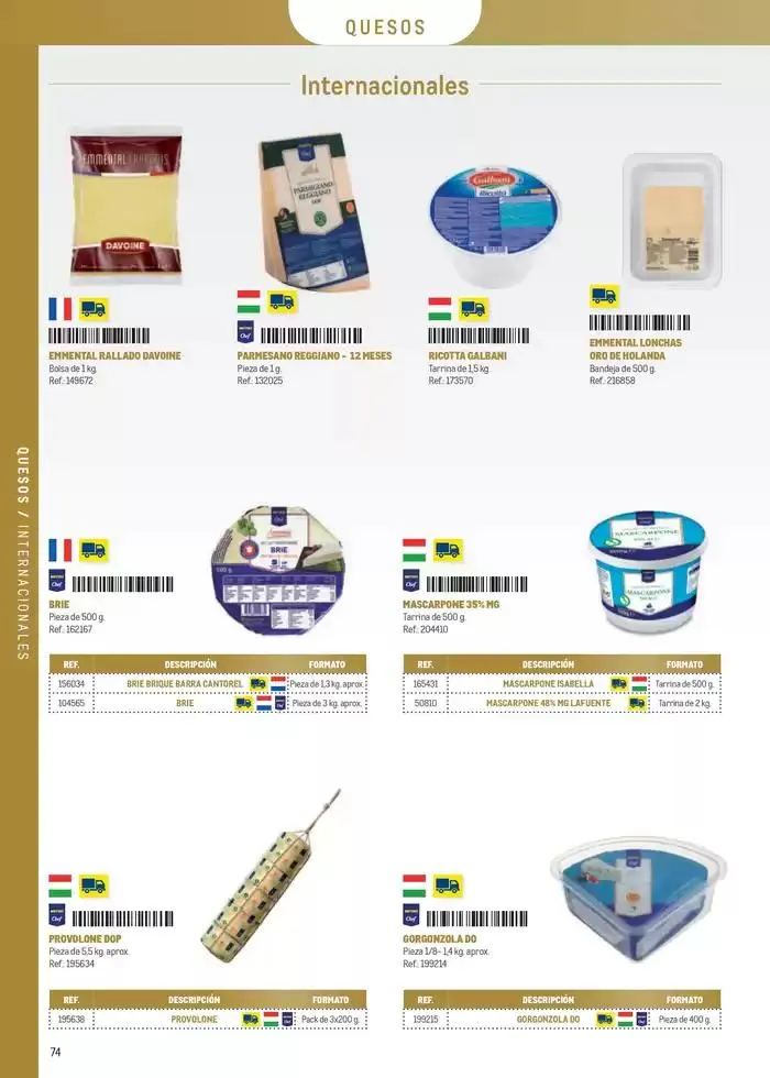 Catálogo de La mejor calidad y surtido para tu restaurante 8 de abril al 31 de diciembre 2025 - Página 74