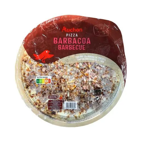 PRODUCTO ALCAMPO Pizza barbacoa cocida en horno de piedra PRODUCTO ALCAMPO 400 g.