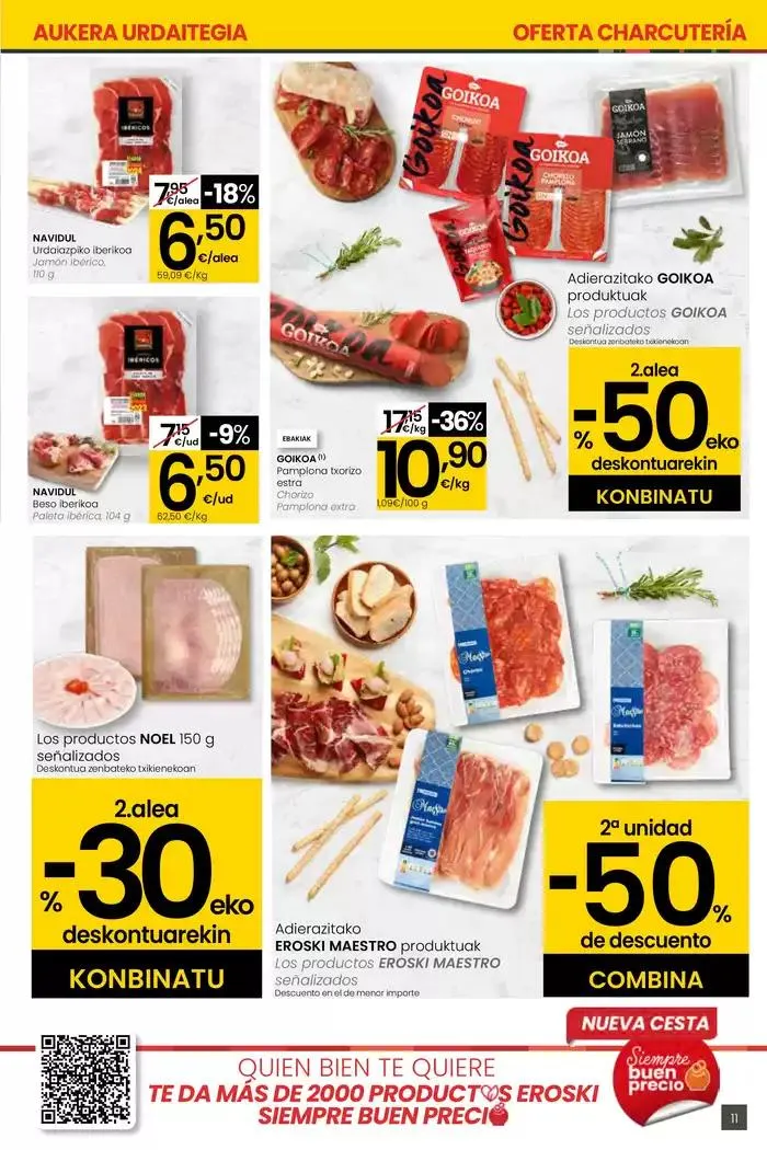 Catálogo de AUKERA OFERTA HIPERMERKATUAK EROSKI 15 de mayo al 27 de mayo 2025 - Página 11