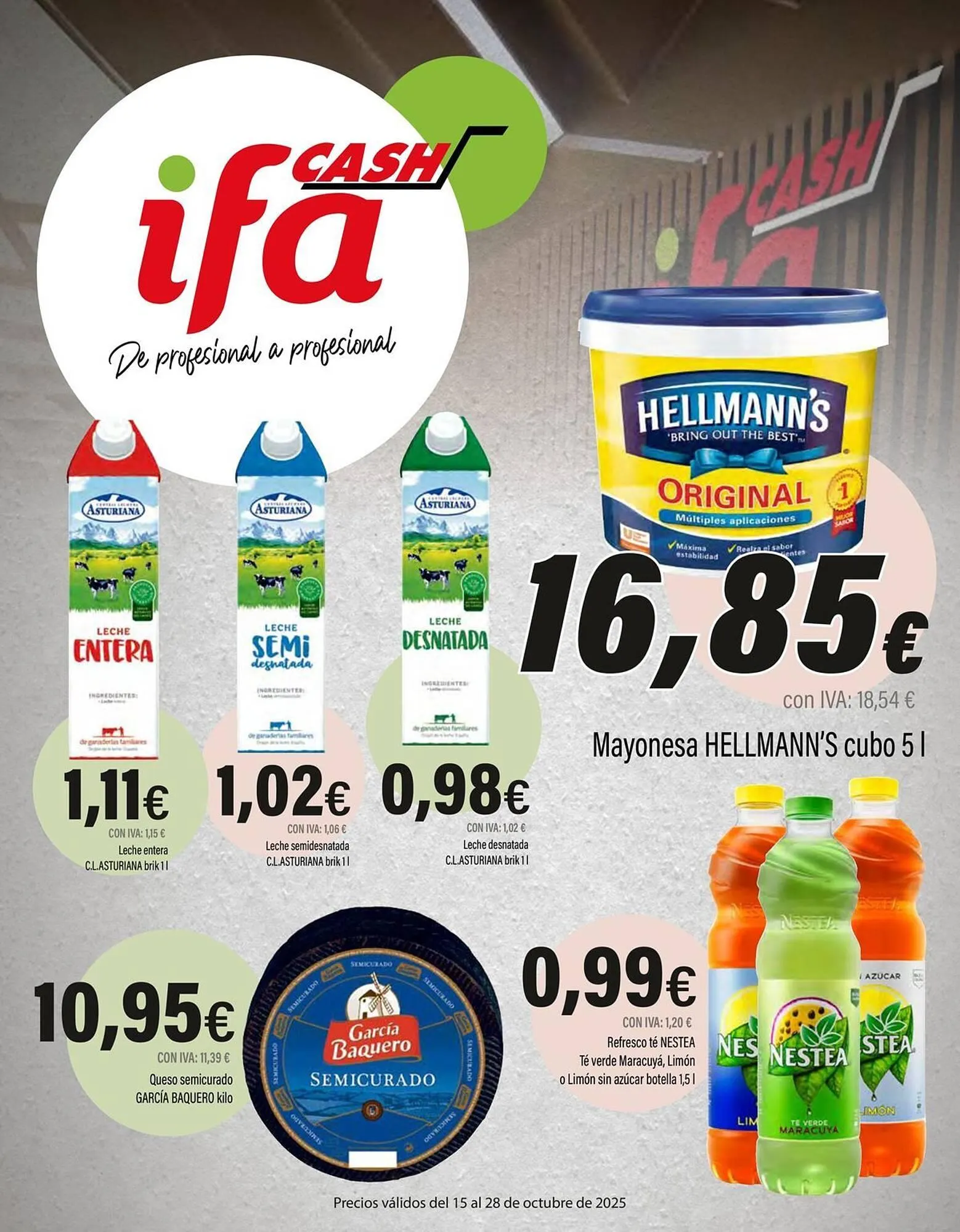 Catálogo de Folleto Cash Ifa 15 de octubre al 28 de octubre 2025 - Página 1