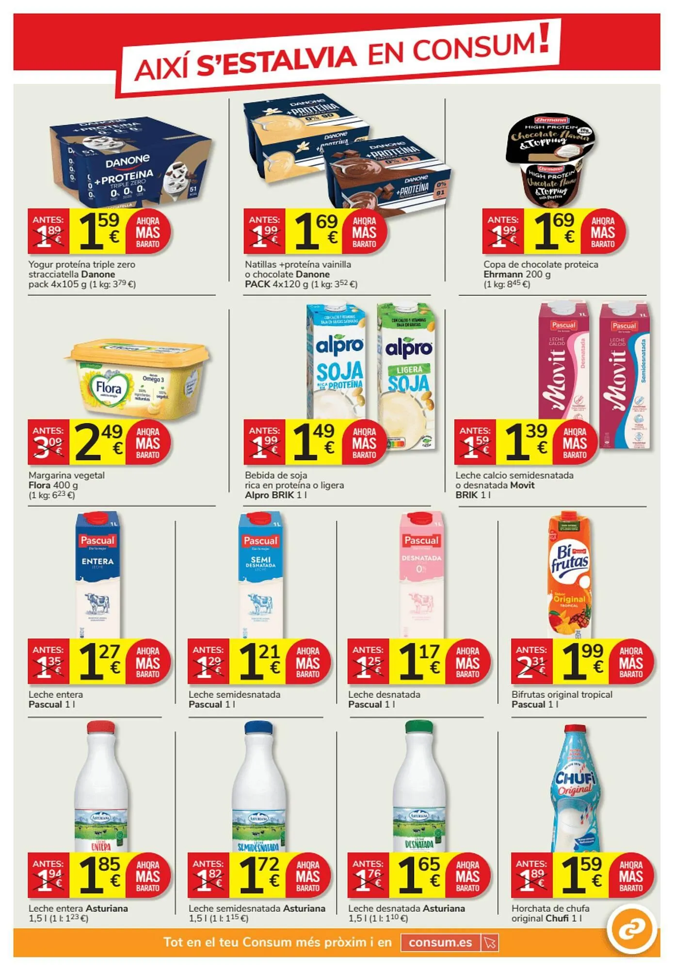 Catálogo de Folleto Consum 24 de julio al 27 de agosto 2025 - Página 3