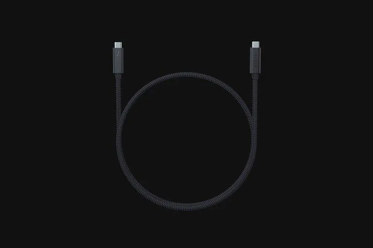 Razer Thunderbolt 4 Cable - 0.8 m - Negro