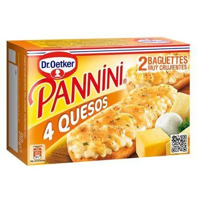 Pannini Dr Oetker 250g 4 quesos