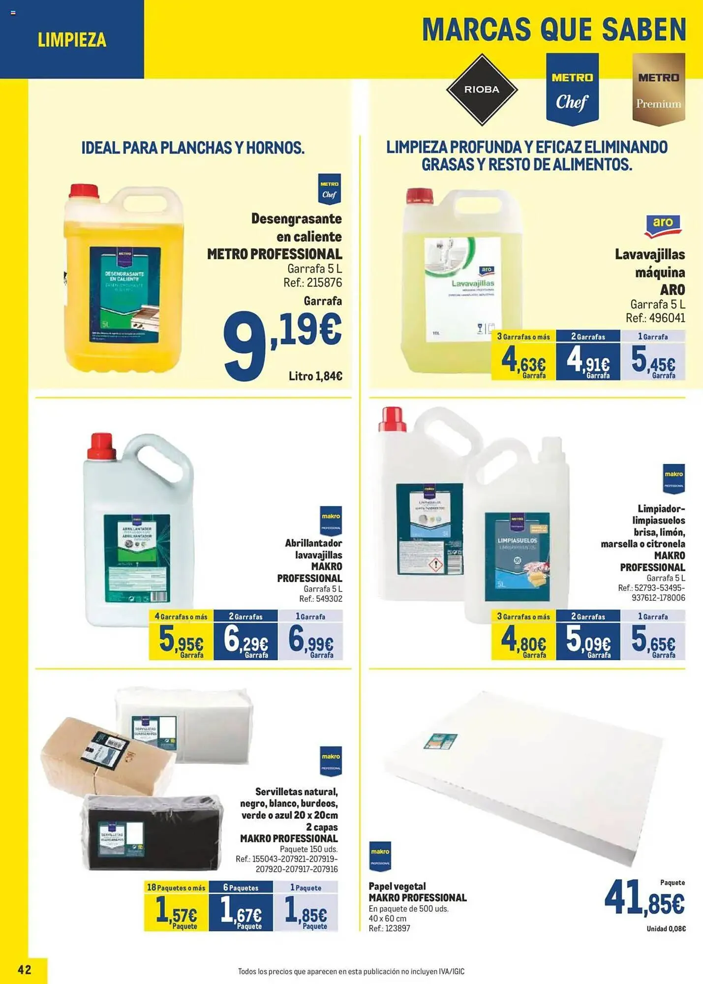 Catálogo de Folleto Makro 1 de septiembre al 5 de octubre 2025 - Página 42