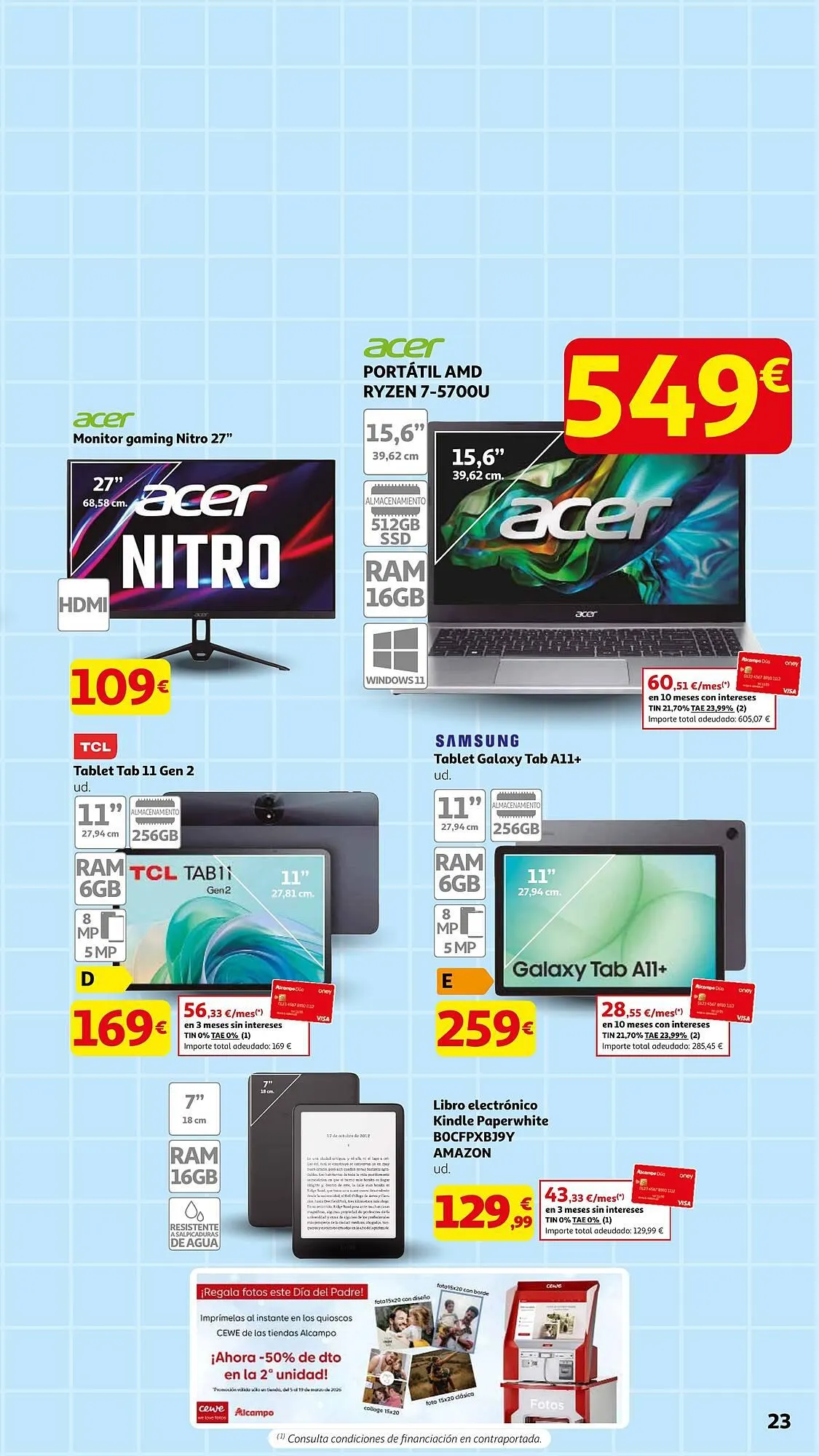 Catálogo de Folleto Alcampo 4 de marzo al 19 de marzo 2026 - Página 23
