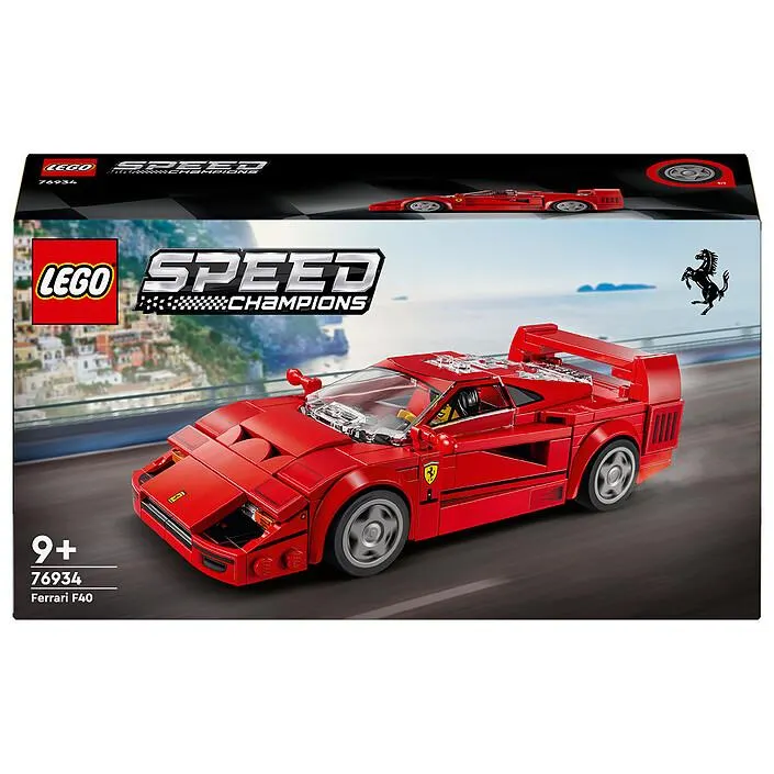 LEGO Campeones de Velocidad 76934 Supercoche Ferrari F40