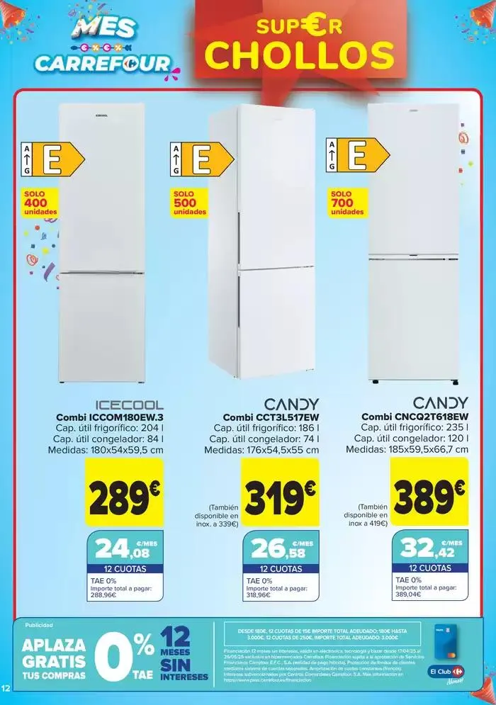 Catálogo de CHOLLOS NO ALIMENTACION 22 de abril al 12 de mayo 2025 - Página 12
