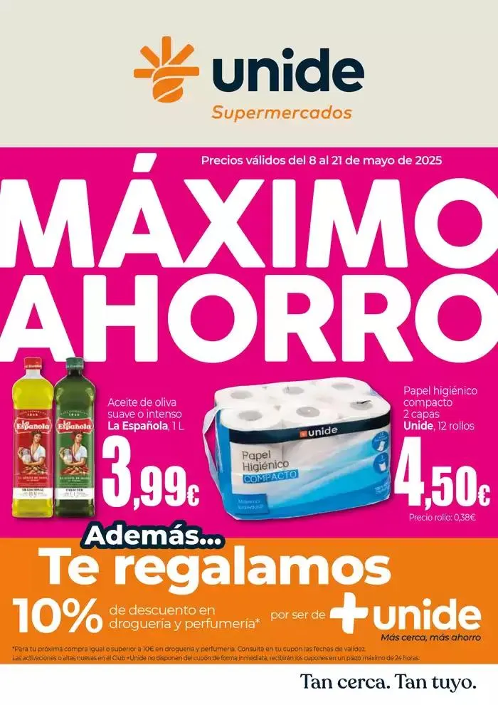 Máximo Ahorro en UNIDE Supermercados  - 1