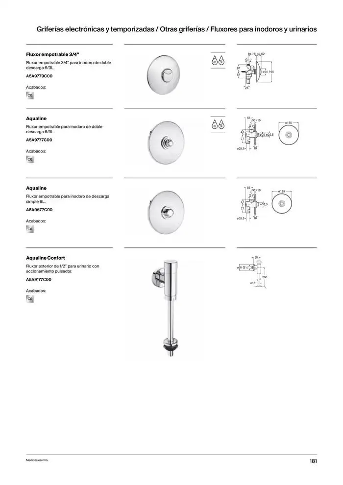 Catálogo de Grifería 9 de enero al 31 de diciembre 2025 - Página 183