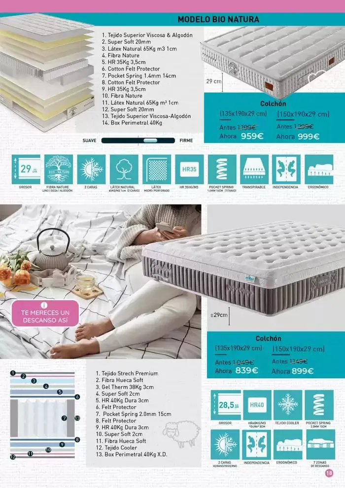 Catálogo de Sofás y Descanso Mubak: ¡Ni tan mal! 2 de abril al 30 de junio 2025 - Página 18