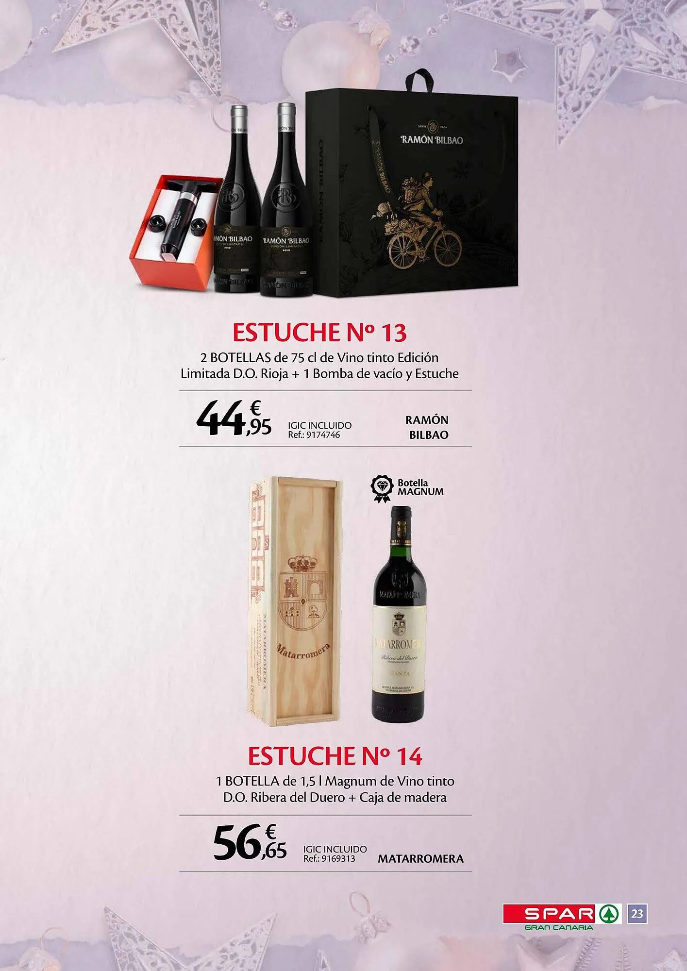 Catálogo de Folleto SPAR Gran Canaria 6 de noviembre al 26 de diciembre 2023 - Página 23