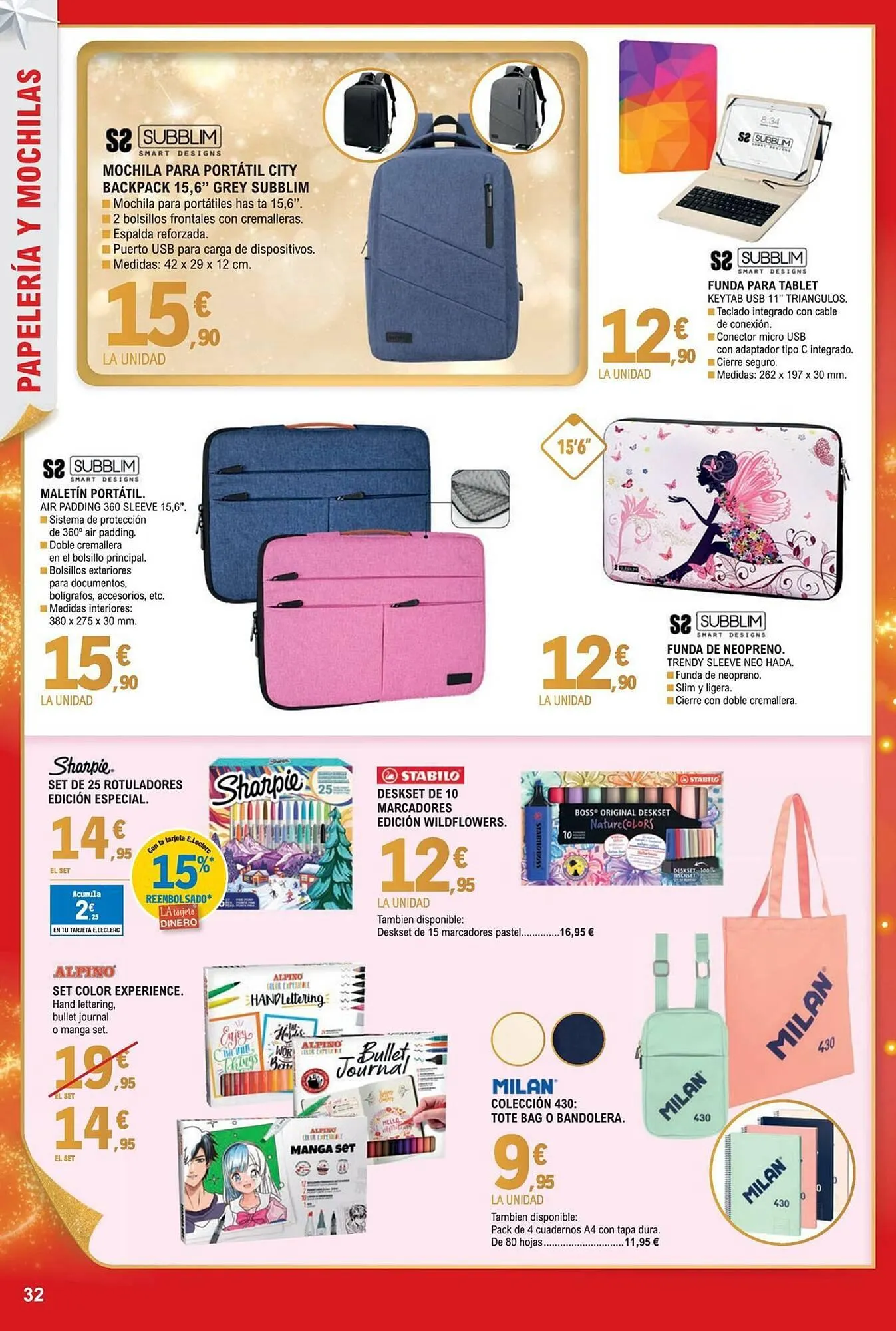 Catálogo de Catálogo E.Leclerc 9 de diciembre al 5 de enero 2026 - Página 32