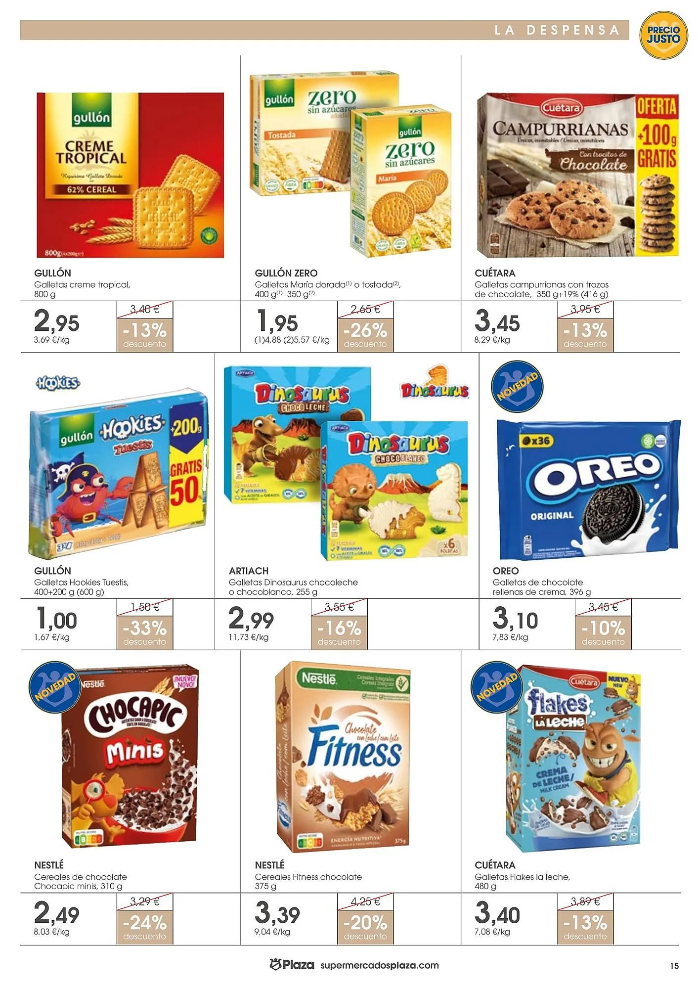 Catálogo de Folleto Supermercados Plaza 2 de octubre al 15 de octubre 2025 - Página 15