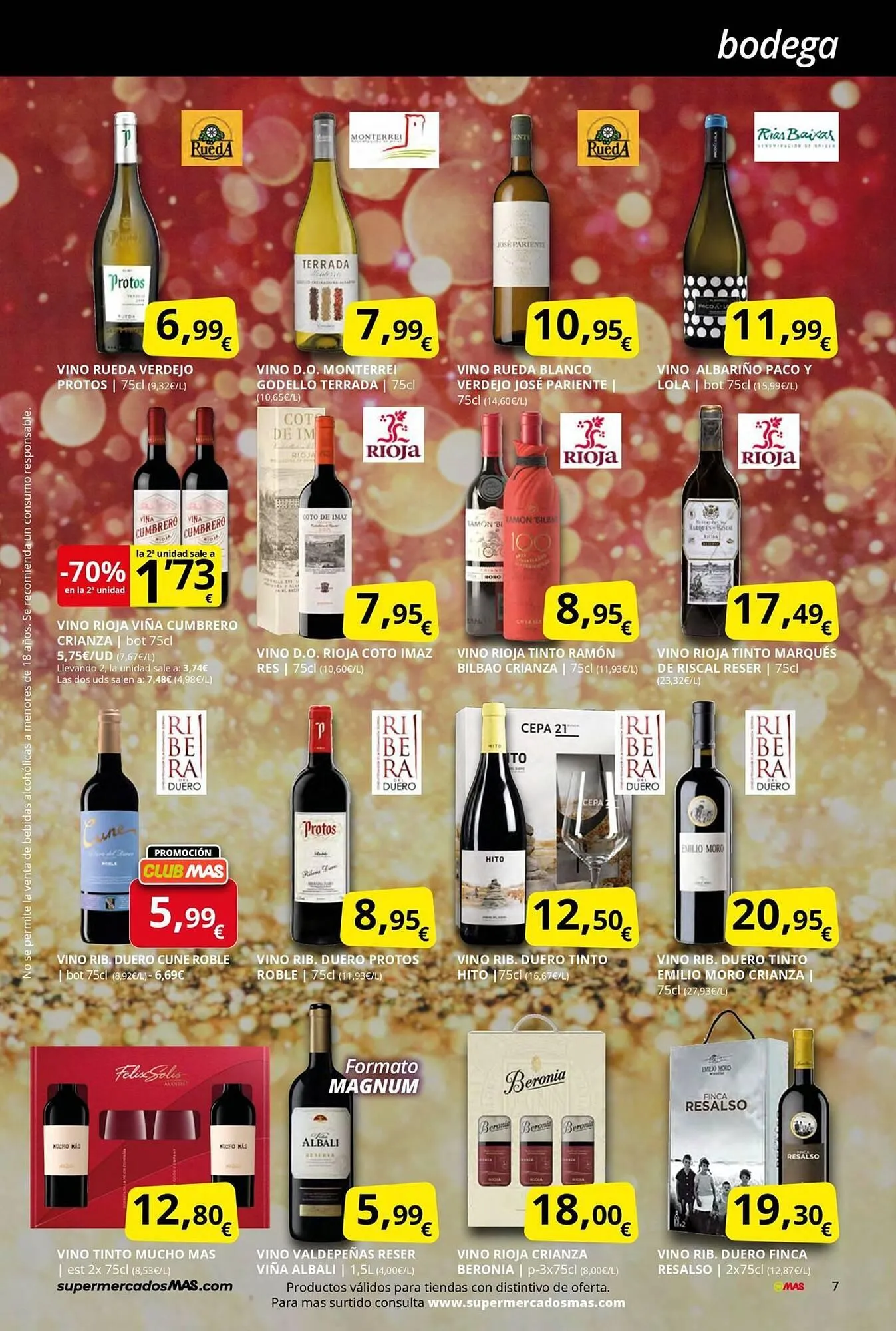 Catálogo de Folleto Supermercados MAS 19 de diciembre al 5 de enero 2026 - Página 7