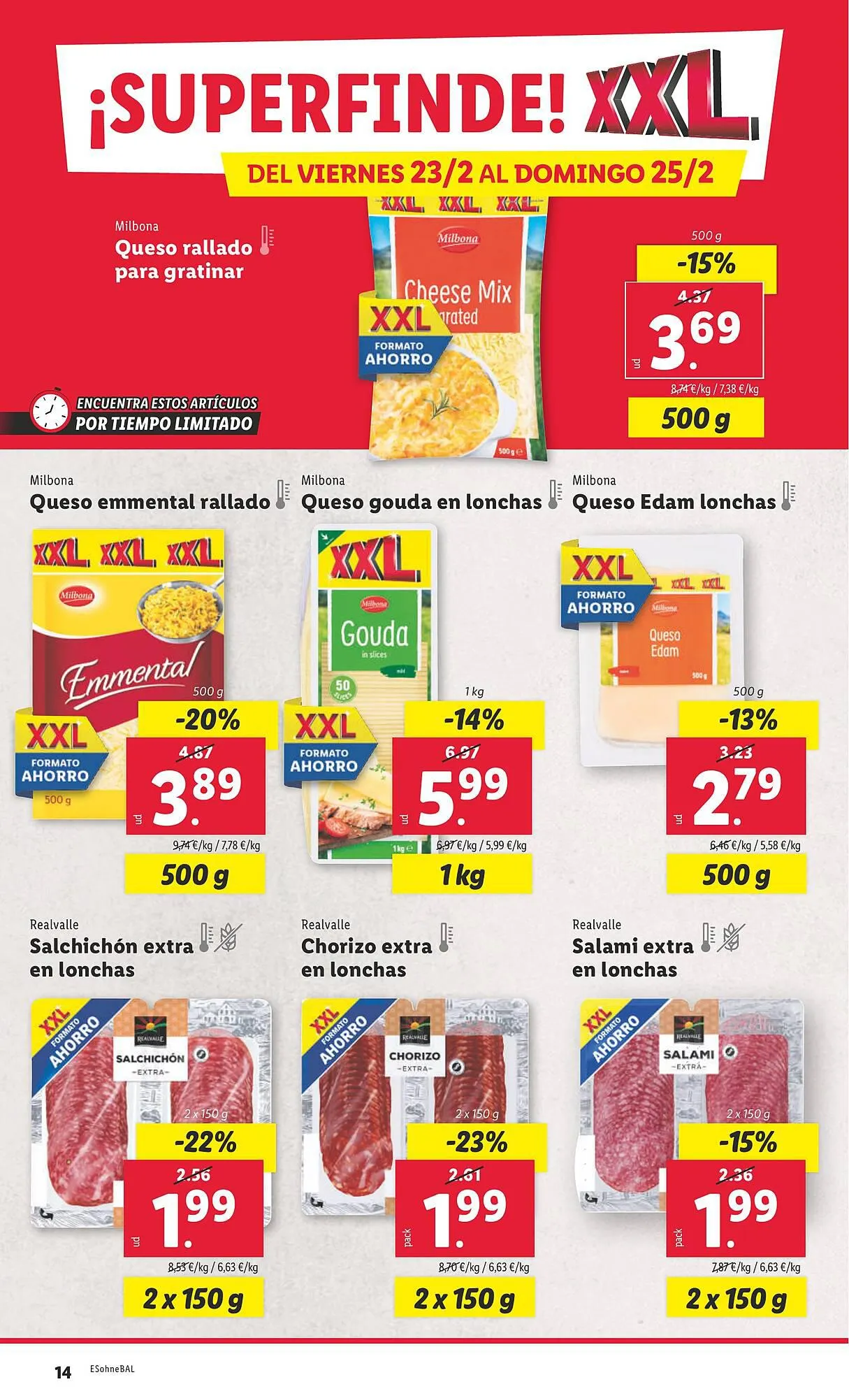 Catálogo de Folleto Lidl 19 de febrero al 25 de febrero 2024 - Página 14