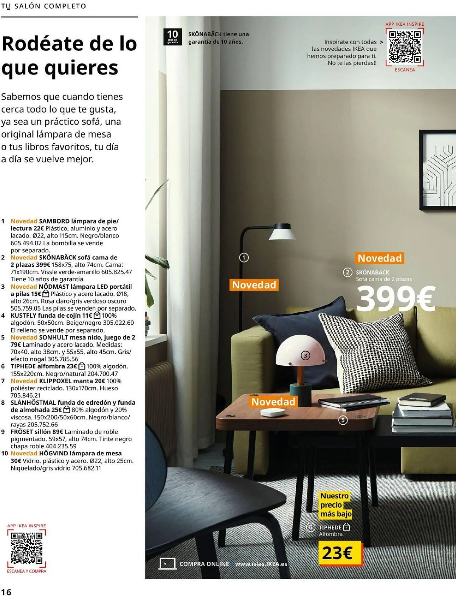 Catálogo de Folleto IKEA 1 de octubre al 31 de enero 2025 - Página 16