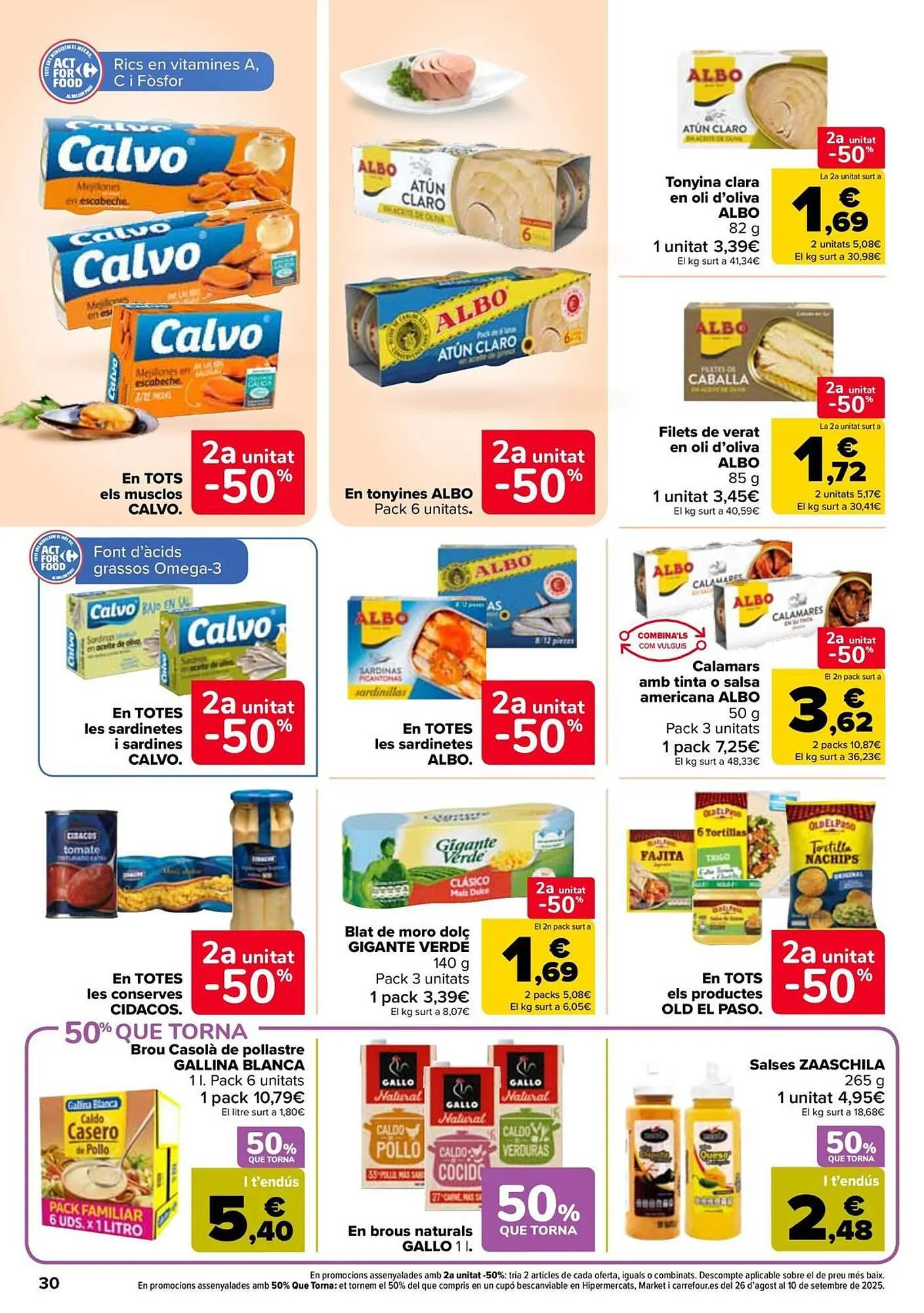 Catálogo de Folleto Carrefour 8 de agosto al 25 de agosto 2025 - Página 30