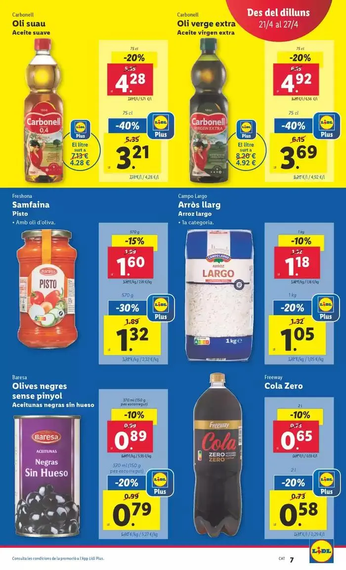Catálogo de № 1 PRECIO - Ofertas válidas del 21/04 al 27/04 21 de abril al 27 de abril 2025 - Página 7