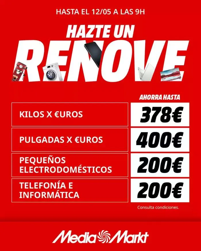 Catálogo de ¡Hazte un Renove! 7 de mayo al 12 de mayo 2025 - Página 1