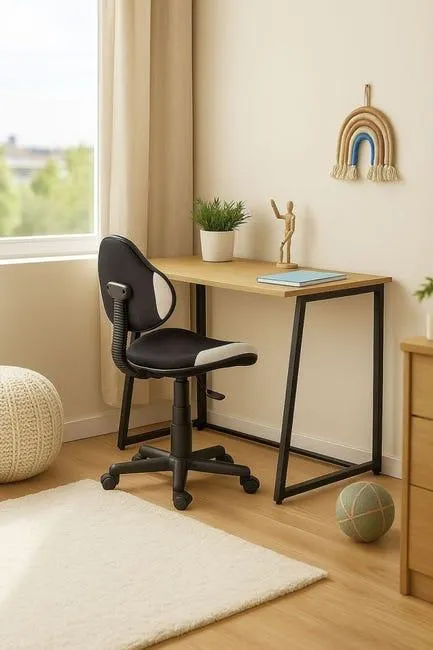 Escritorio plegable Zungla - Negro