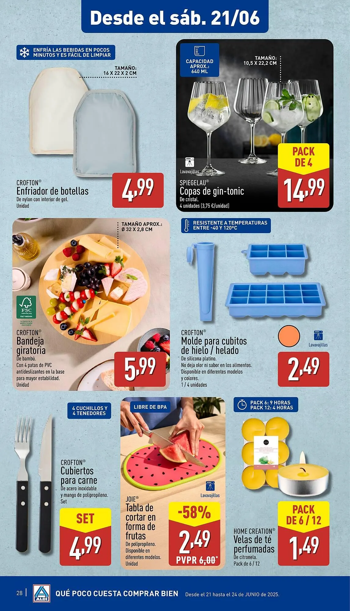 Catálogo de Folleto ALDI 16 de junio al 22 de junio 2025 - Página 28