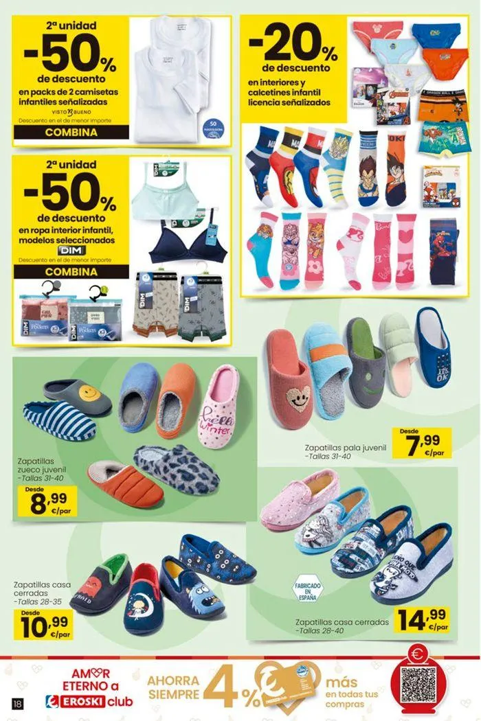Catálogo de Ofertas Vuelta al Cole EROSKI 22 de agosto al 18 de septiembre 2024 - Página 18