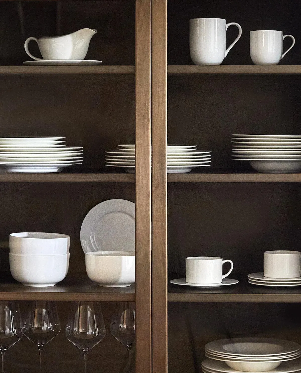 VAJILLA BONE CHINA BRILLO