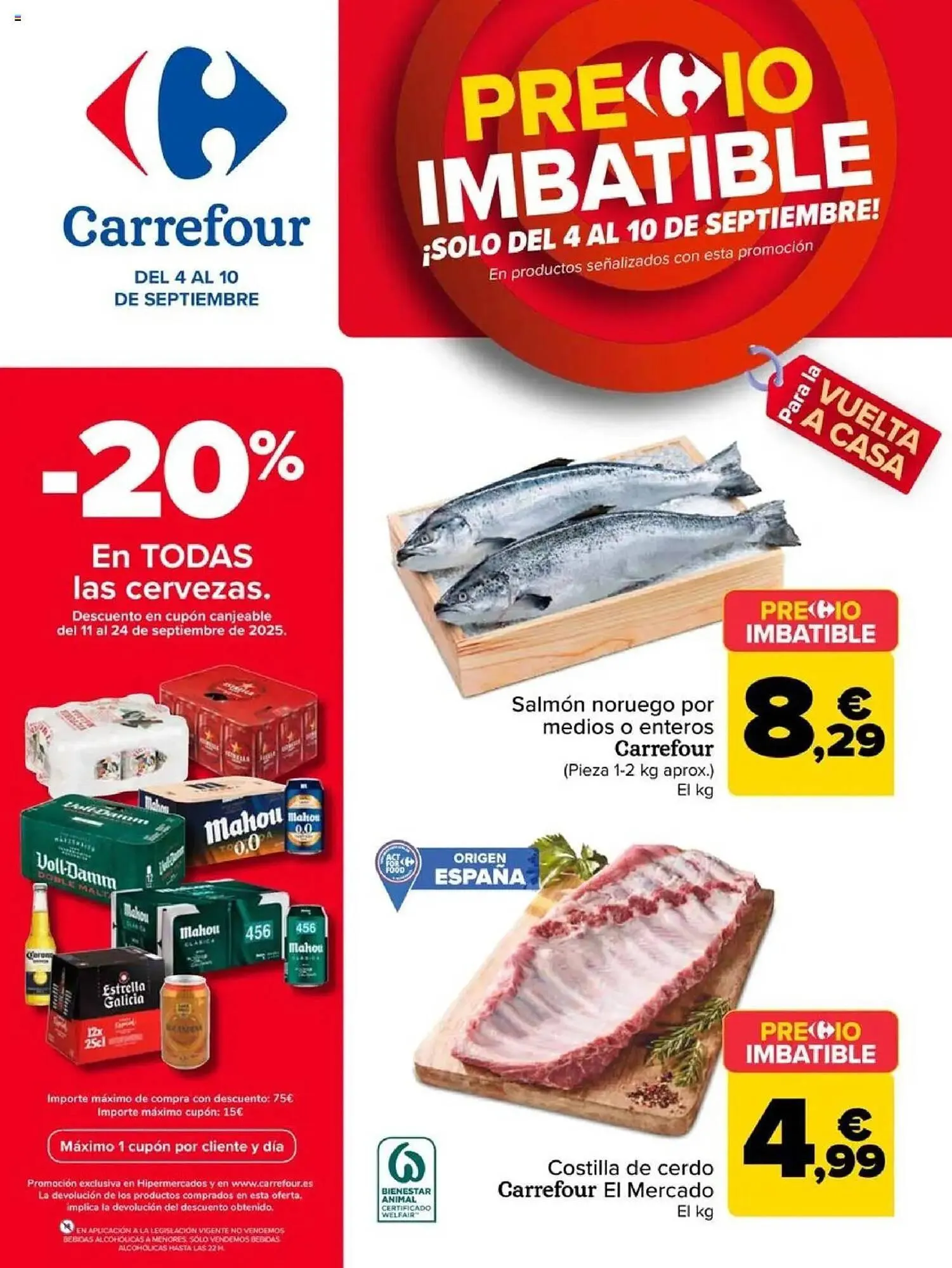 Catálogo de Folleto Carrefour 4 de septiembre al 10 de septiembre 2025 - Página 1