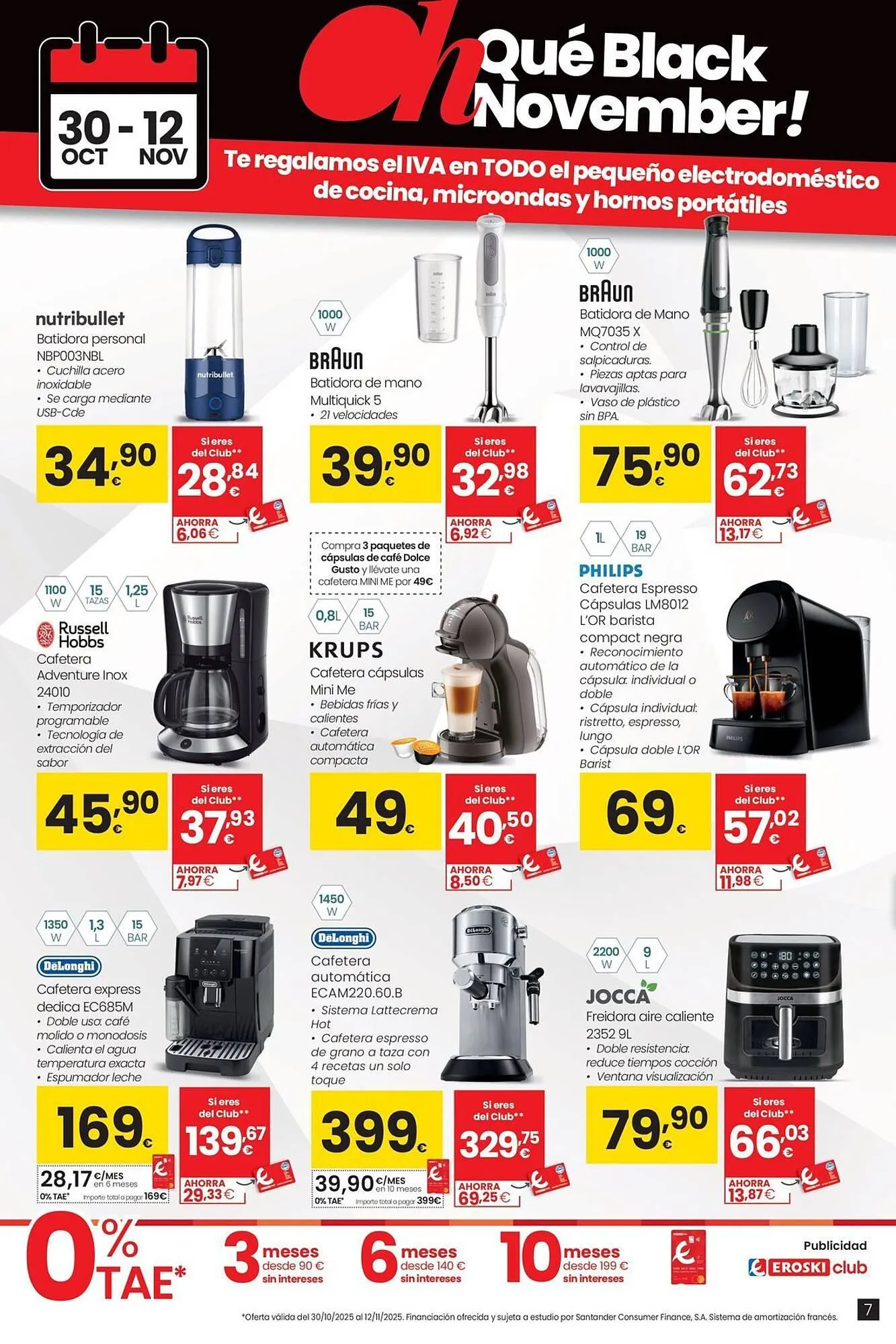 Catálogo de Folleto Eroski 30 de octubre al 12 de noviembre 2025 - Página 7