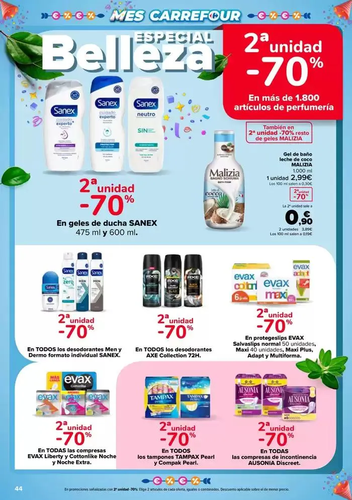 Catálogo de 50% QUE VUELVE + 2ªUD. AL -50% 13 de mayo al 26 de mayo 2025 - Página 44